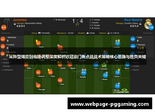 从阵型博弈到临场调整深度解析欧冠豪门焦点战战术策略核心思路与胜负关键 从阵型博弈到临场调整深度解析欧冠豪门焦点战战术策略核心思路与胜负关键